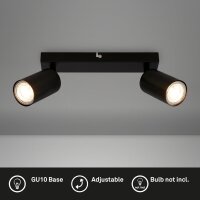 Strahler Briloner 2er Spot GU10 Fassung Deckenleuchte...