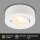 Briloner 2-in-1 LED Einbaustrahler Aufbauspot Weiß Ø9cm Schwenkbar Dimmbar 5W 500lm Warmweiß