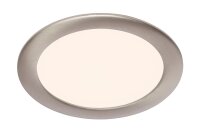 Einbauleuchte Briloner LED Einbau-Panel 12 Watt Silber...