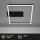 LED Deckenleuchte Frame, Schwarz, 12 Watt, 30 x 32 x 5 cm – Briloner