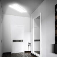 Deckenleuchte Briloner 22 Watt LED Panel mit Sensor 48 cm...