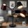 Akku-Leuchte Briloner Tischlampe 5,5 Watt LED Schwarz Tischleuchte Touchdimmer