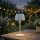 Akku-Leuchte Briloner 2,5 Watt LED Tischleuchte Weiß Touchdimmer IP44 Tischlampe