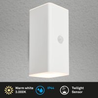 Akku-Leuchte Briloner Aussenwandleuchte 6 Watt LED Sensor...