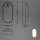 Außenleuchte Briloner 12 Watt LED Bewegungsmelder Wandleuchte IP65 Weiß Wandlampe