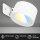 Akku-Leuchte Briloner Wandleuchte 3 Watt LED Magnetisch ohne Bohren Weiß Wandlampe Touchdimmer