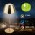 Akku-Leuchte Briloner 2 Watt LED Goldfarbig Tischleuchte Touch-Dimmer IP44 Tischlampe