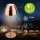 Akku-Leuchte Briloner 2 Watt LED Tischleuchte Kupferfarbif IP44 Touchdimmer Tischlampe
