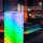 Akku-Tischleuchte Akku-Leuchte, Transparent, 2,3 Watt, RGB, mit Fernbedienung – Briloner
