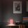 Akku-Tischleuchte Briloner 2,3 Watt LED Transparent Fernbedienung Tischlampe RGB Touchdimmer