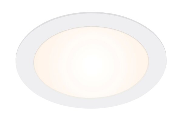 Einbauleuchte Briloner Flad In Einbaupanel 12 Watt LED Weiß IP44 Neutralweiß