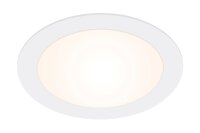 LED Einbauleuchte Einbau-Panel, Weiß, Bohrloch 16...