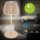Briloner Riffle Mini Akku-Tischleuchte Beige Ø8,5cm Touch-Dimmer IP44 Outdoor 1,5W 150lm Warmweiß