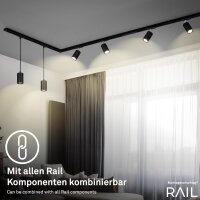 Briloner Rail LED Spot für Schienensystem 1-Phasen...
