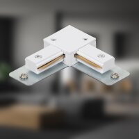 Schienensystem Briloner Eckverbinder Weiß 1-phasig...