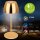 Akku-Leuchte Briloner 2,5 Watt LED Gold Tischleuchte Touchdimmer IP44