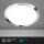 Badleuchte Briloner 12 Watt LED Deckenlampe IP44 Chrom 1250 Lumen Neutralweiß