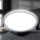 Deckenleuchte Briloner Badlampe 18 Watt LED Chrom-matt 29 cm Deckenlampe Badezimmerleuchte