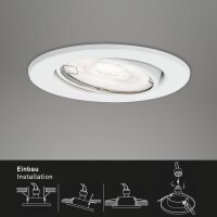 Einbauleuchten Briloner 3 x GU10 5 Watt LED Lichtfarbe /...