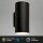 Akku-Leuchte Briloner Wandlampe 6 Watt LED Touchdimmer Wandlampe Schwarz Timer IP44
