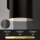Akku-Leuchte Briloner Wandlampe 6 Watt LED Touchdimmer Wandlampe Schwarz Timer IP44