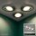 Einbauleuchten Briloner 3 x 4,9 Watt LED Chrom Spots Einbaulampen
