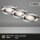Einbauleuchten Briloner 3 x 4,9 Watt LED Chrom Spots Einbaulampen