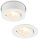 Einbauleuchte Briloner LED 5 Watt Aufbauleuchte warmweiß Einbauspot