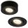 Einbauleuchte Briloner LED Schwarz 5 Watt Aufbauleuchte 500 Lumen Spot