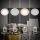 Einbauleuchten Briloner 3 x 4,9 Watt LED Stufenschaltung 3000K Spot Chrom-matt Nachtlicht