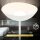 Akku-Leuchte Briloner 8 Watt LED Standleuchte Weiß dimmbar 170 cm Stehlampe Deckenfluter