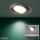 LED Einbauleuchte Panel EBL, Nickelmatt, Bohrloch 8,6 cm, 7 Watt, 4000K, IP23 – Briloner