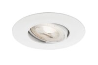 Einbauleuchte Briloner LED dimmbar 4,9 Watt Weiß Einbaulampe beweglich Spot