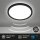 Briloner Move LED Deckenleuchte Schwarz Ø24cm IP44 Sensor Backlight 16W 1900lm Neutralweiß