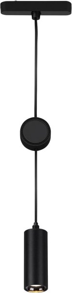 Briloner Luxtrail LED-Pendelleuchte Schwarz – 5 W – 3000 K – Höhenverstellbar