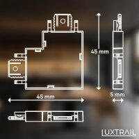 Briloner Luxtrail Eckverbinder für 48V...