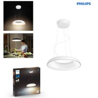 Philips Hue Amaze Pendelleuchte – Smarte LED-Hängeleuchte mit White Ambiance und Dimmschalter
