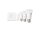 Leuchtmittel Philips Hue Starter-Set „Weißton“ – 3× E27-Lampen 1100lm + Hue Bridge + Dimmschalter