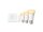 Leuchtmittel Philips Hue Starter-Set „Weißton“ – 3× E27-Lampen 1100lm + Hue Bridge + Dimmschalter