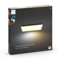 Philips Hue White Ambiance Aurelle Quadrat-Deckenleuchte...