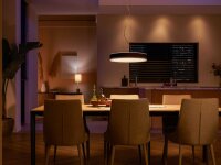 Philips Hue Pendelleuchte „Enrave“ Ø42,5cm – Weißtonsteuerung, Bluetooth, inkl. Dimmschalter