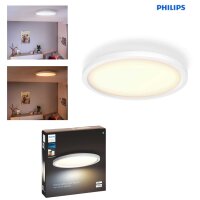 Smartes LED-Panel White Ambiance Aurelle, Weiß, 21 Watt, dimmbar, smart steuerbar – Philips Hue