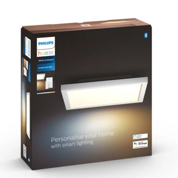 Deckenleuchte Philips HUE Aurelle Panel 30 x 30 cm 19 Watt LED Smart Deckenlampe