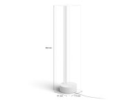 B-Kartonage! Philips Hue Gradient Signe Tischleuchte – Farbverlauf und Weißlicht, steuerbar via Bluetooth & Hue Bridge