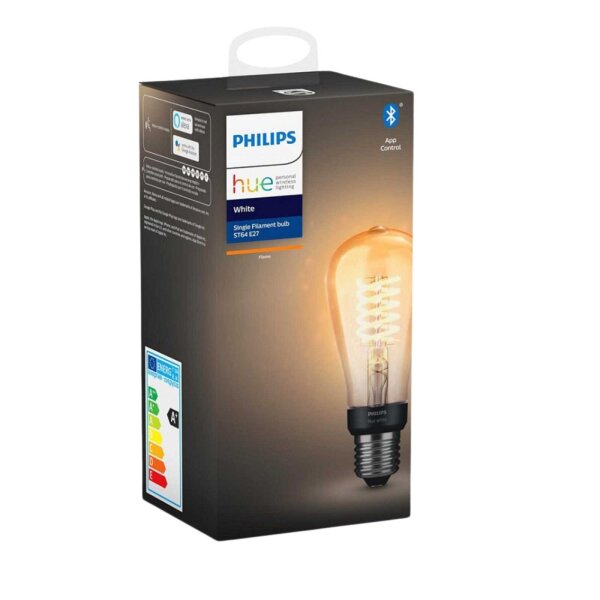 Leuchtmittel Philips HUE E27 7 Watt LED Smart 2100K 550 Lumen