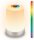 Akku-Tischleuchte Akku-Leuchte, Chrom-matt, 2,8 Watt, 280lm, Touchdimmer, IP44 – Briloner