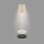 Akku-Tischleuchte Akku-Leuchte, Beige, 3,5 Watt, Touchdimmer, IP44, Ø 12 cm – Briloner