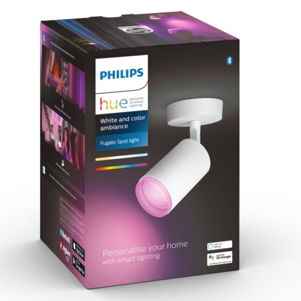 Strahler Philips HUE Fugato Smart LED 5,7 Watt Weiß Spot RGB