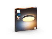 Philips Hue Deckenleuchte „Enrave XL“ – Weißtonsteuerung, WLAN-Bluetooth, dimmbar, mit Dimmschalter