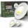 LED Einbaulampen, Weiß, Bohrloch 6,8 cm, 3x4,9W, 520lm, 2500 – 4000K, dimmbar – Briloner